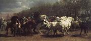 Rosa Bonheur The horse market oil painting artist